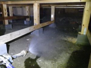 防蟻処理 薬剤散布